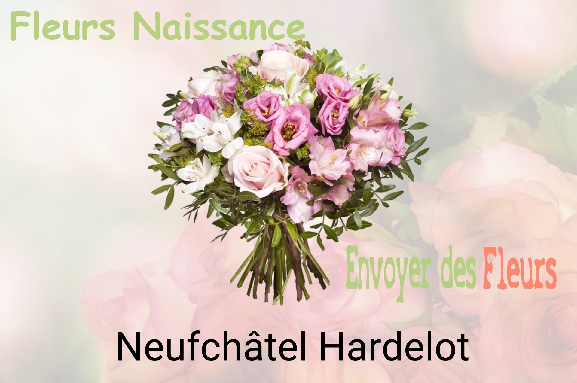 Bouquet de fleurs de naissance livré à Neufchâtel-Hardelot
